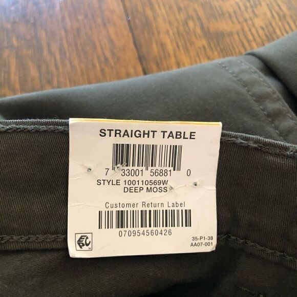 Style & Co. Deep Moss Straight Leg Pants - Picture 6 of 13